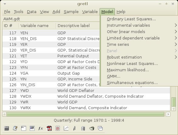gretlٷ汾ءgretl(÷) v2020e ٷ汾
