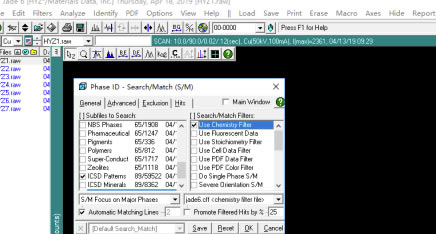 Jade5特别版怎么寻找分析物相