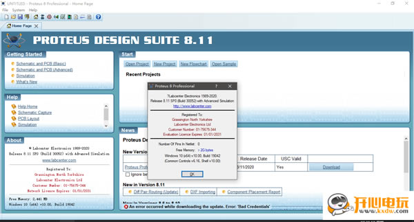 Proteus ProءProteus Proر v8.11 SP0 Build 30052 Ѱ