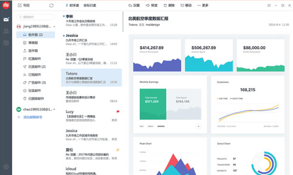 网易邮箱大师特别版截图