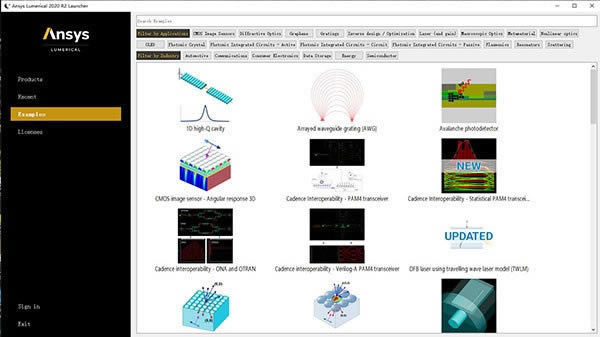 ANSYS LumericalѰءANSYS Lumerical(ܷƹ) v2020a Ѱ