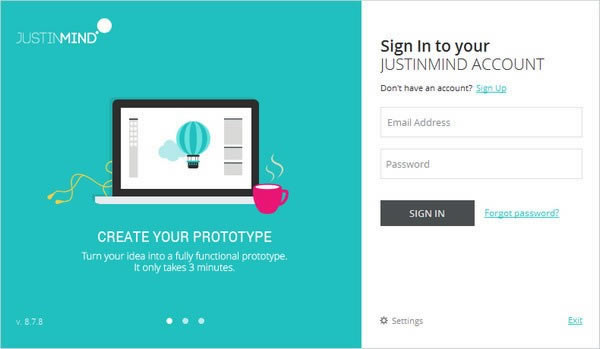 Justinmind PrototyperرءJustinmind Prototyper(ԭ) v8.7.8 ٷ汾