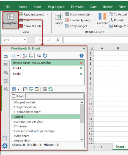 Kutools for Excel԰Զı1