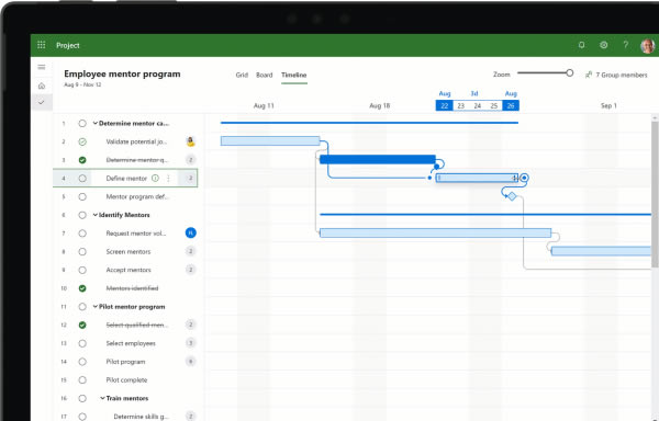 Microsoft Projectر桿Microsoft Project v2021 ü