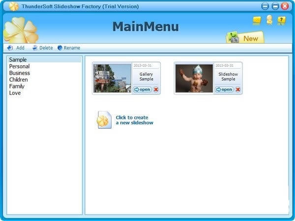ThunderSoft Slideshow FactoryThunderSoft Slideshow Factory v5.4.0.0 ٷ汾