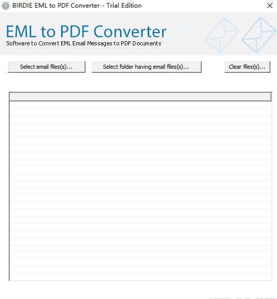 Birdie EML to PDF ConverterѰءBirdie EML to PDF Converter(EMLPDFת) v6.9 ٷ汾