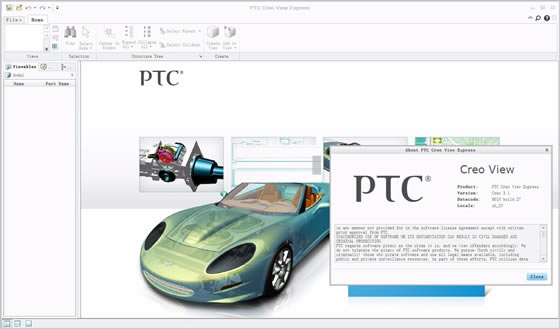 PTC Creo View Expressİ桿PTC Creo View Express v7.1 °