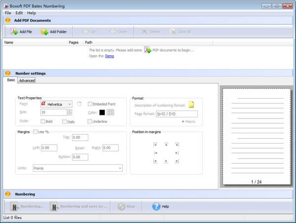 Boxoft PDF Bates NumberingءBoxoft PDF Bates Numbering(PDF) v3.1.0 ٷ汾