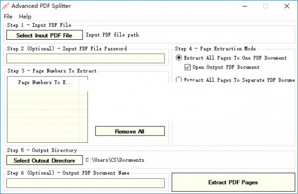 Advanced PDF SplitterѰءAdvanced PDF Splitter(PDF) v1.2 ٷ汾