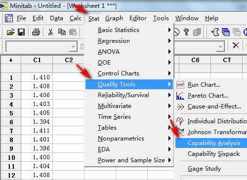 Minitab18İôcpk