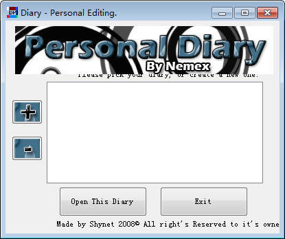 Personal Diary EditorѰءPersonal Diary Editor(ռǱ༭) v1.0 Ѱ