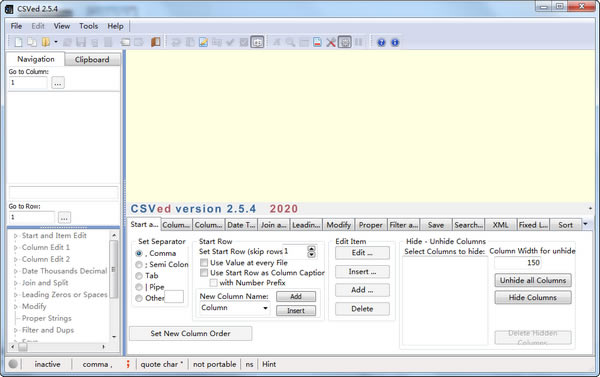 CSVedİ桿CSVedٷ  v2.5.5.0 °