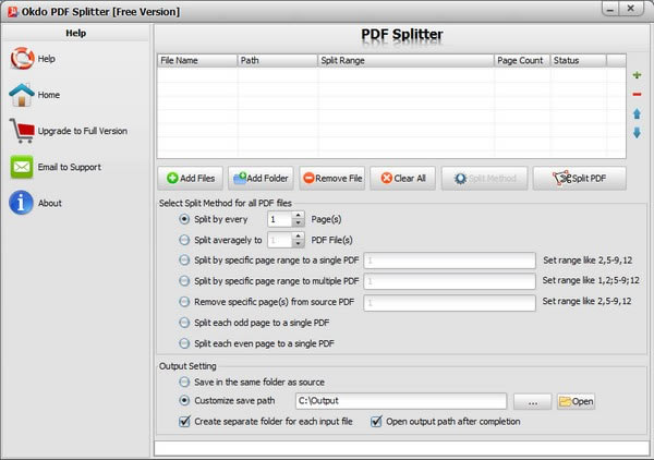Okdo pdf SplitterءOkdo pdf Splitter(PDFָ) v3.6 ٷ汾