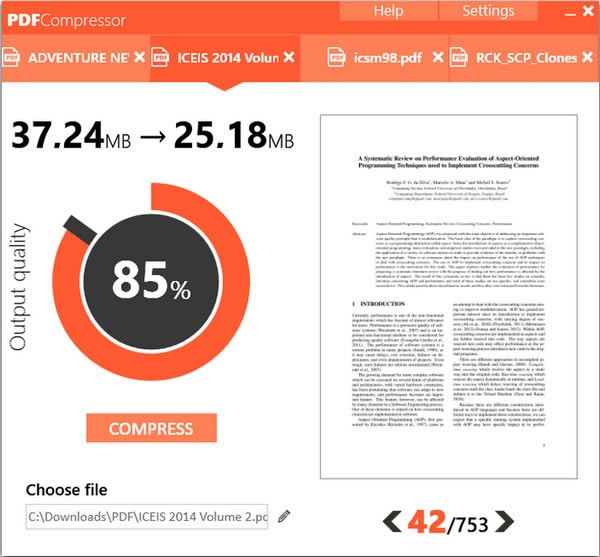 Abelssoft PDF CompressorءAbelssoft PDF Compressor(PDFļѹ) v1.0 ٷ汾