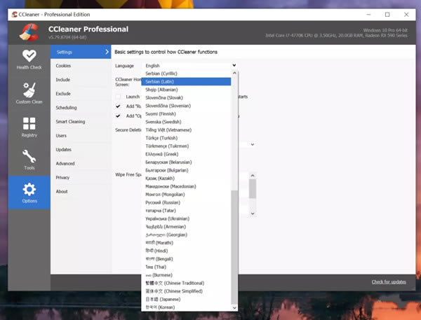 【ccleaner特别版下载】ccleaner中文版特别版(磁盘清理工具) v2021 专业特别版-本站