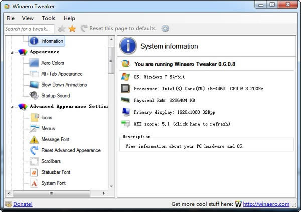 Winaero Tweakerٷ汾ءWinaero Tweaker(Windowsۺ) v1.20.0 ٷ汾