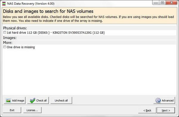 NAS Data RecoveryءNAS Data Recovery(ݻָ) v4.00 ٷ汾
