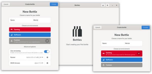 BottlesѰءBottles(LinuxWin) v1.0 ٷ汾