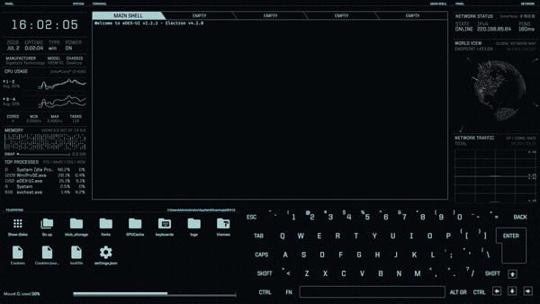 eDEX-UIٷ汾ءeDEX-UI(ſնģ) v2.2.6 ٷ汾