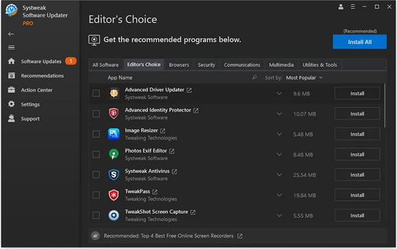 Systweak Software UpdaterءSystweak Software Updater() v1.0.02 ٷ汾
