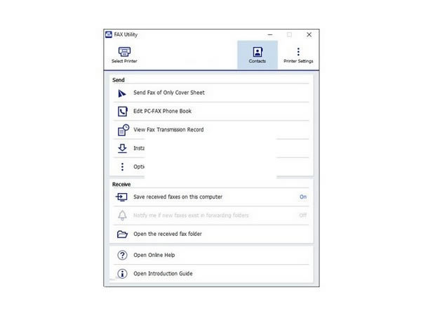 Epson Fax Utilityٷ汾ءEpson Fax Utility() v3.08 ٷ汾