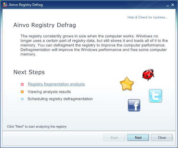 Ainvo Registry Defragٷ