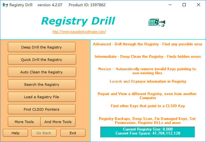 Registry Drill