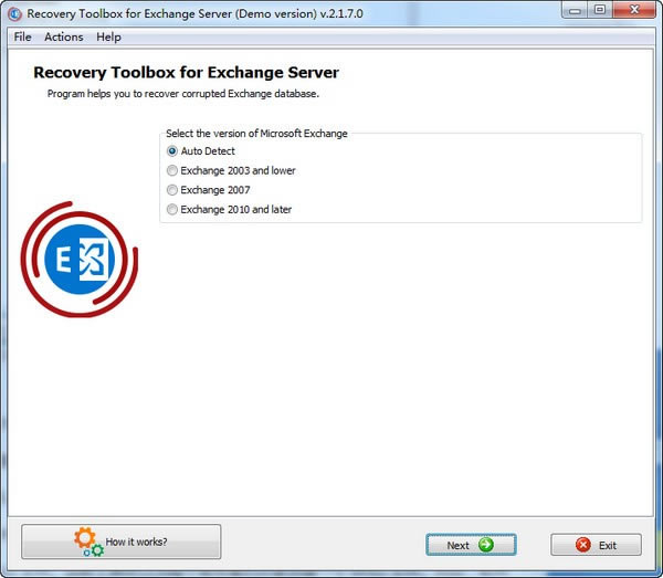 Recovery Toolbox for Exchange Serverٷ汾ءRecovery Toolbox for Exchange Server v2.1.7.0 ٷ汾