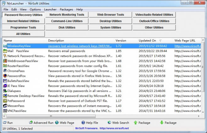 NirLauncherءNirLauncherٷ汾 v1.19.101 ɫѰ