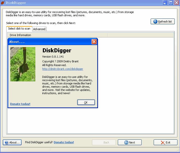 DiskDiggerİ桿DiskDigger v1.31.47.3037 pc