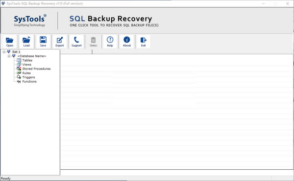 SysTools SQL Backup RecoveryءSysTools SQL Backup Recovery(ݿⱸݻָ) v7.0.0.0 ٷ汾