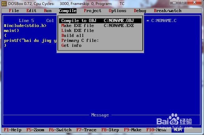 Turbo C 3.0ٷءTurbo C(ʹý̳) v3.0 ر-վ