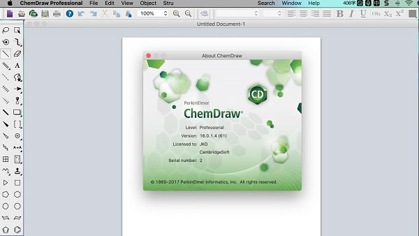 ChemDraw16.0ChemDraw16.0 for Mac °