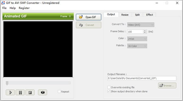 GIF to AVI SWF ConverterءGIF to AVI SWF Converter(ͼƬʽת) v3.1 ٷ汾
