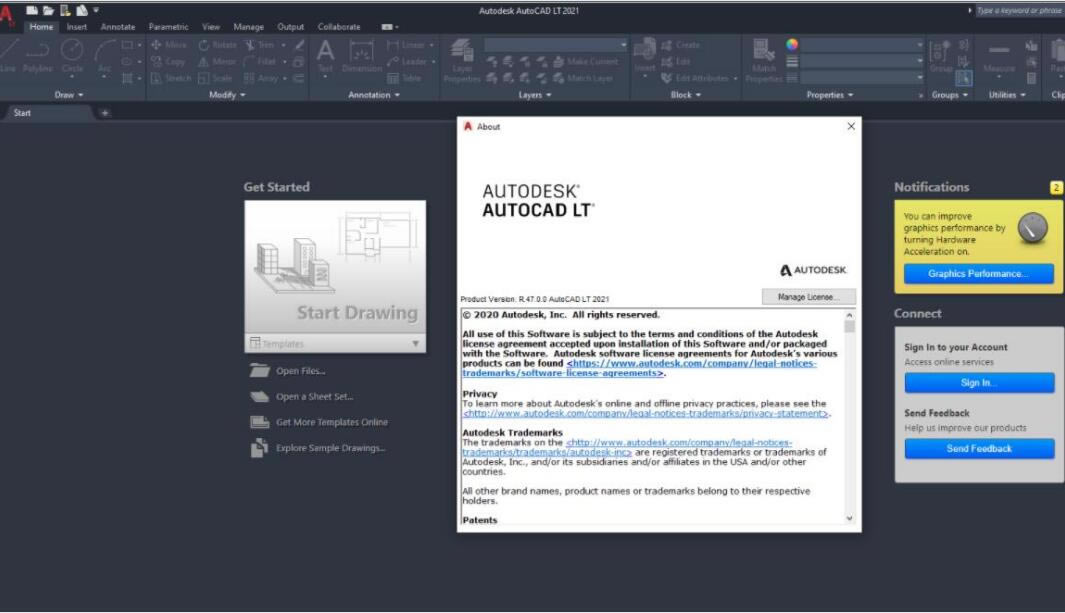 AutoCAD LTرءAutoCAD LT 2021ر ɫѰ