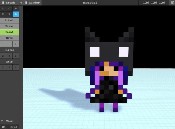 MagicaVoxelpcءMagicaVoxelٷ汾 v0.99.6.3 °