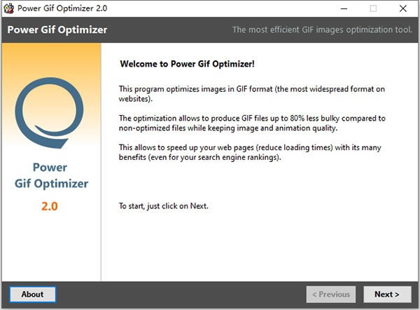 Power GIF OptimizerѰءPower GIF Optimizer(GIFͼƬŻ) v2.0 ٷ汾