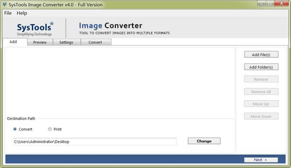 SysTools Image Converterٷ汾ءSysTools Image Converter(ͼת) v4.0 ٷ汾
