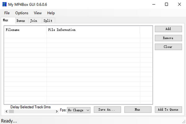 My MP4Box GUIٷ汾ءMy MP4Box GUI(ͼλ) v0.6.0.6 ٷ汾