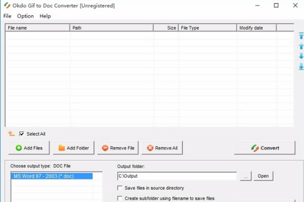 Okdo Gif to Doc Converteٷ汾ءOkdo Gif to Doc Converte v5.6 ٷ汾