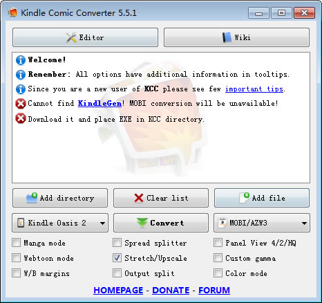 Kindle Comic ConverterءKindle Comic Converter(תEPUB) v5.5.2 ٷ汾