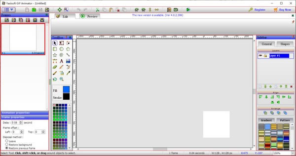 Yasisoft GIF AnimatorѰءYasisoft GIF Animator(๦ܶ) v3.4.0 ٷ汾