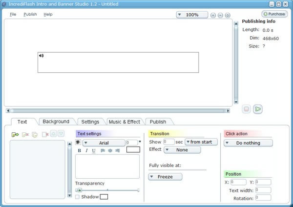 IncrediFlash Intro and Banner StudioءIncrediFlash Intro and Banner Studio() v1.2 ٷ汾