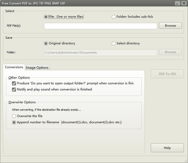 Free Convert PDF to JPG TIF PNG BMP GIFٷ汾ءFree Convert PDF to JPG TIF PNG BMP GIF(PDFתͼƬ) v8.8.1 ٷ汾