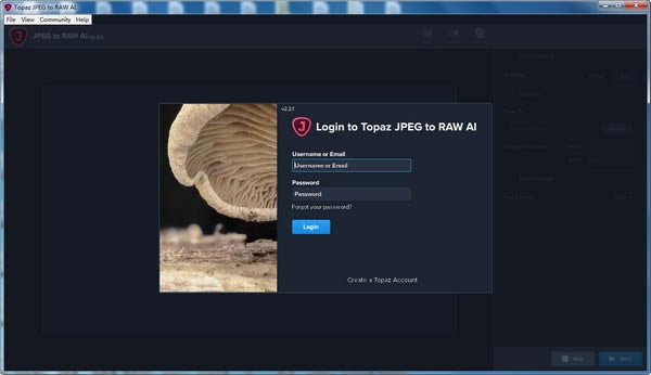 Topaz JPEGtoRAW AIءTopaz JPEGtoRAW AIٷ汾 v2.1.1 Ѱ