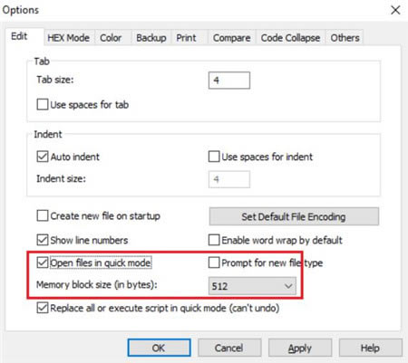 PilotEdit如何編輯巨大的文件2