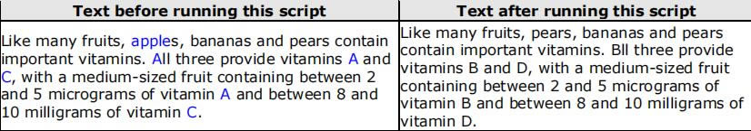 PilotEdi怎么自動替換多個字符串3