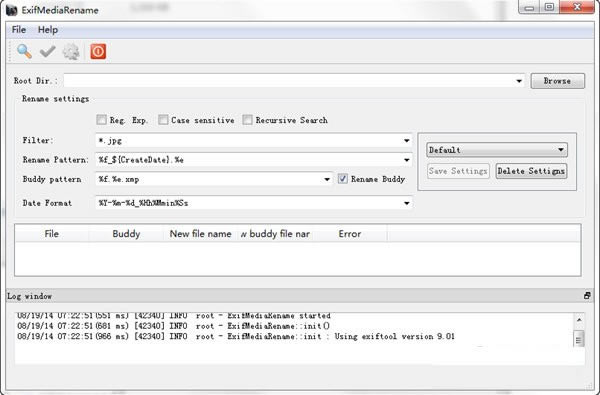 ExifMediaRenameٷ汾dExifMediaRename(ܛ) v0.79 ٷ汾