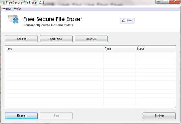 Free Secure File EraserdFree Secure File Eraserٷ汾 v1.2 M