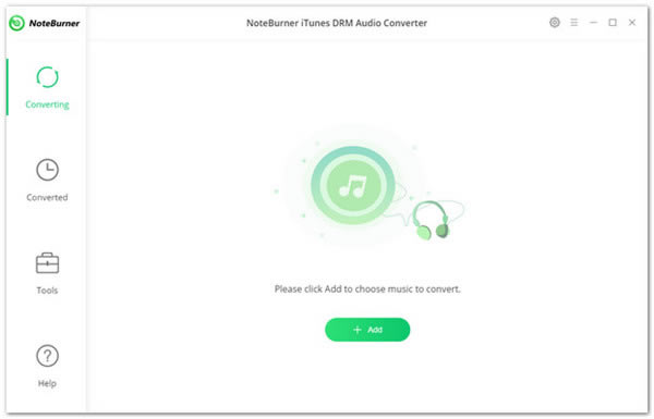 NoteBurner iTunes DRM Audio Converter特別版使用教程截圖1